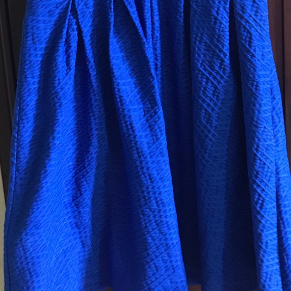 Cobalt Blue Cocktail Dress - Picture 2 of 4